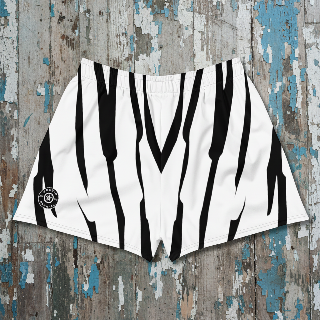 URCHIN RIP WAVE 'Zebra Fish' Unisex Athletic/Swim Shorts