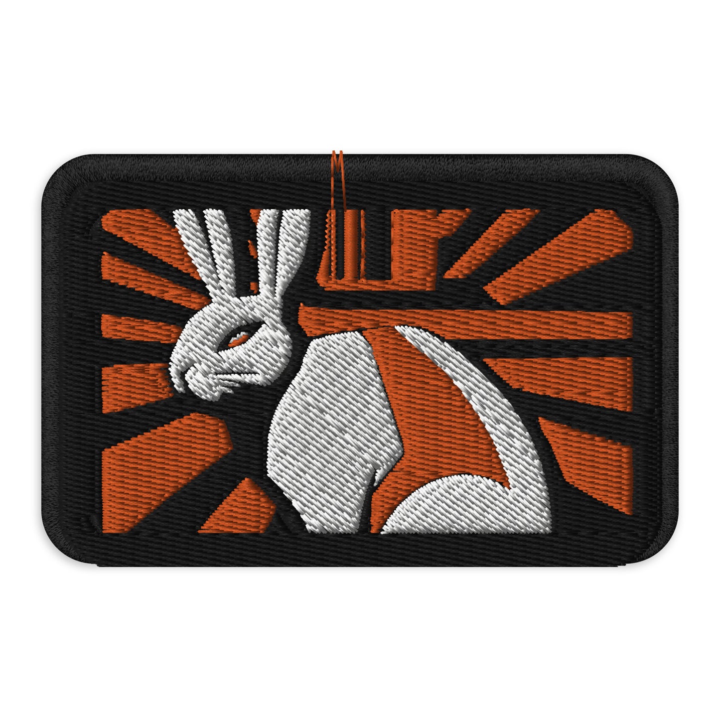 URCHIN 'HARD BUNNY' Flag Logo. Embroidered patch