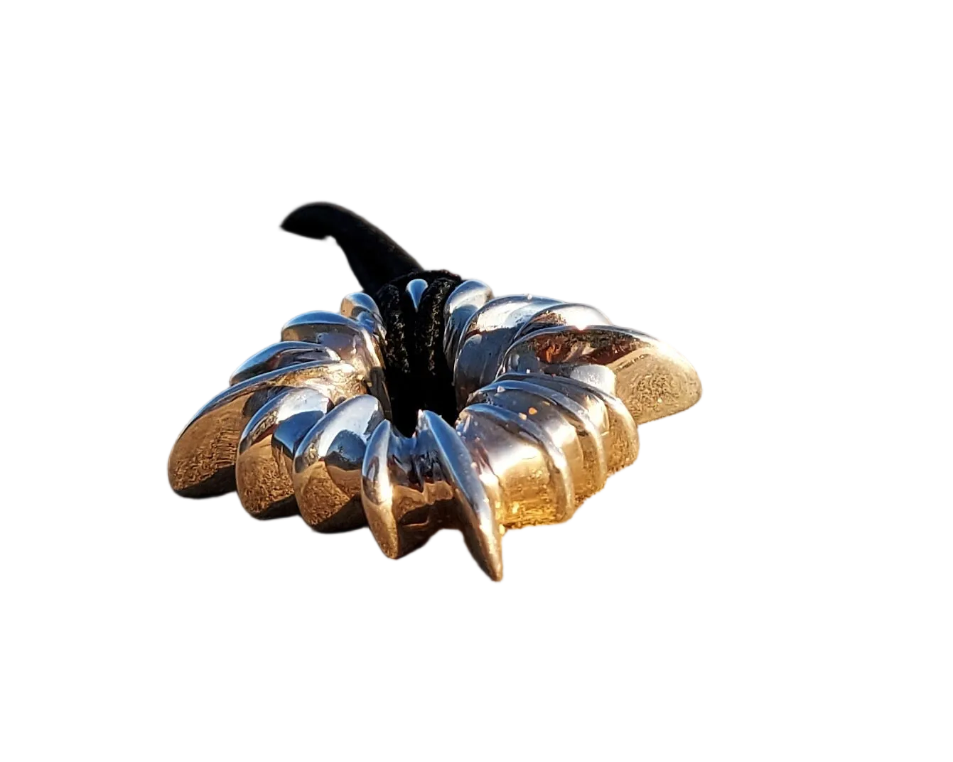 URCHIN Jewellery -'Urchin' Pendant. Solid Silver, Hallmarked. Hand-made in UK.