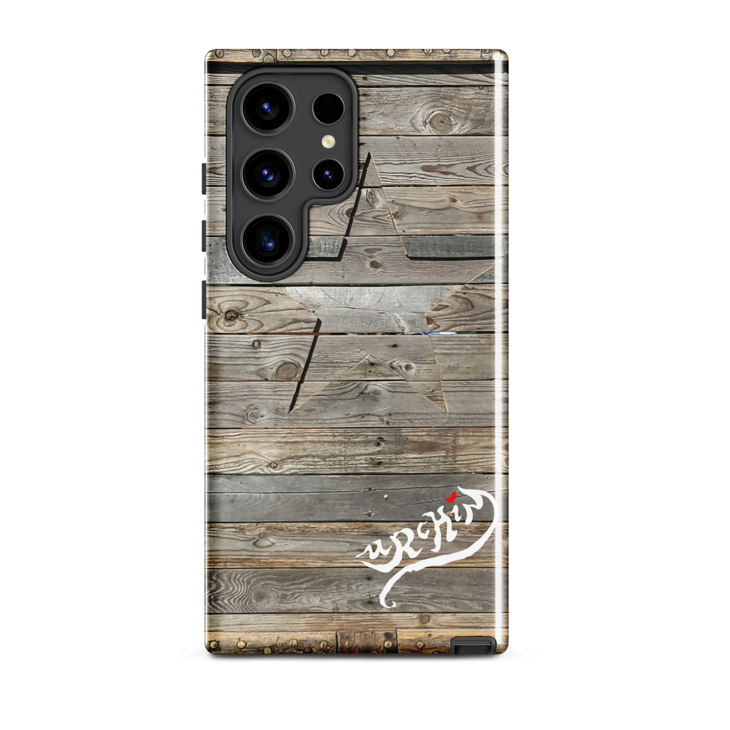 URCHIN Phone Protector 'DRIFTWOOD STAR'. Tough case for Samsung®
