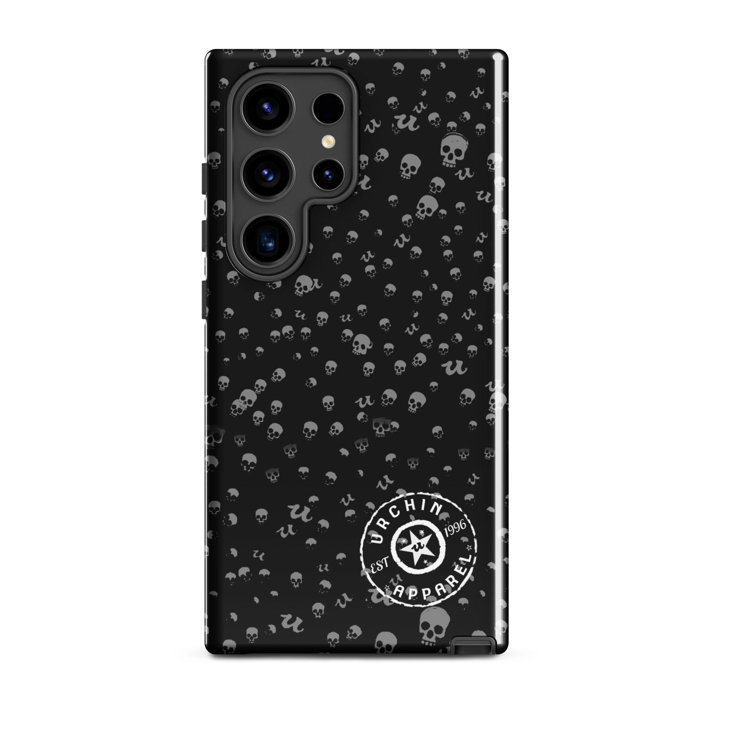 URCHIN Phone Protector 'SKULL STORM'. Tough case for Samsung®
