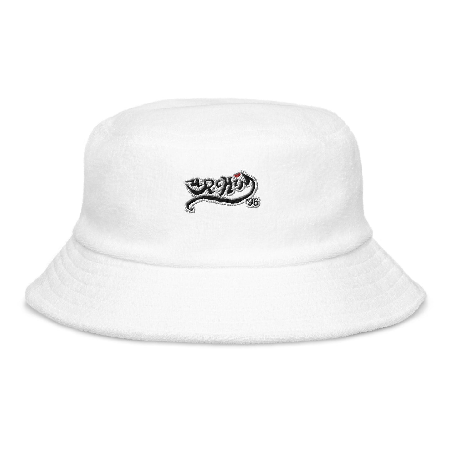 URCHIN Headgear -'Urchin 96' Logo. Unstructured Terry Cloth Bucket Hat. Unisex. Choice of 4 Colours.