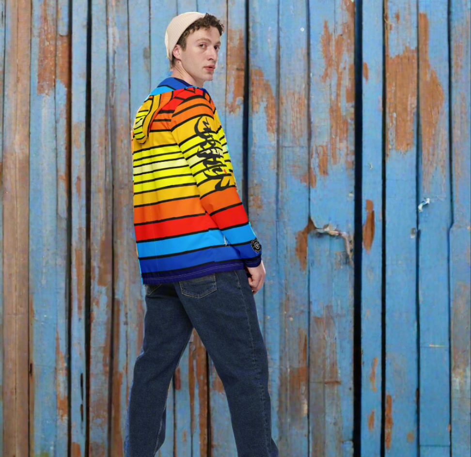 URCHIN Clothes & Sportswear 'SUNRISE' Mens/Unisex Windbreaker. Choice of Trim & Sizes.