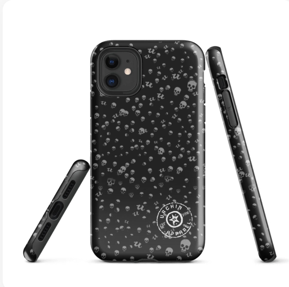 URCHIN Phone Protector 'SKULL STORM'. Tough Case for iPhone®