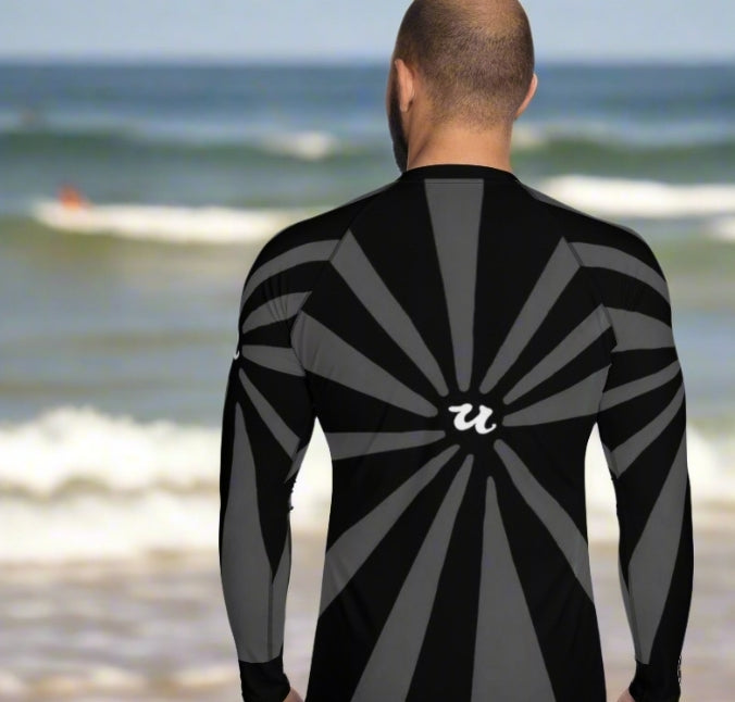 URCHIN Mens Swimwear. 'U RISE' Men's Rash Guard. Choice of Sizes.