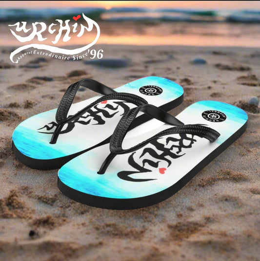 URCHIN Footwear. 'ICE' Unisex Flip-Flops. Choice of Sizes.