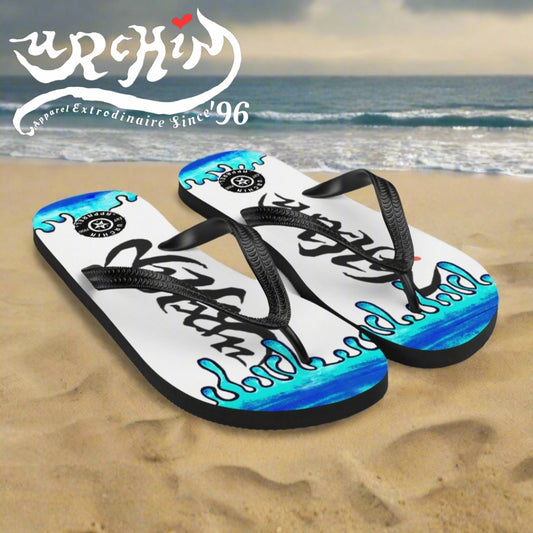 URCHIN Footwear. 'MELT' Unisex Flip-Flops. Choice of Sizes