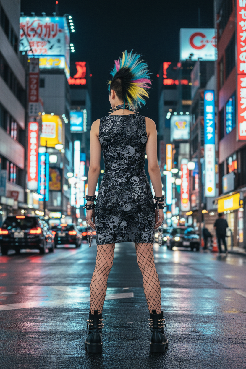DARK URCHIN 'Skull Storm'. 'Night' (Black). Women’s Bodycon Dress. Choice of Sizes