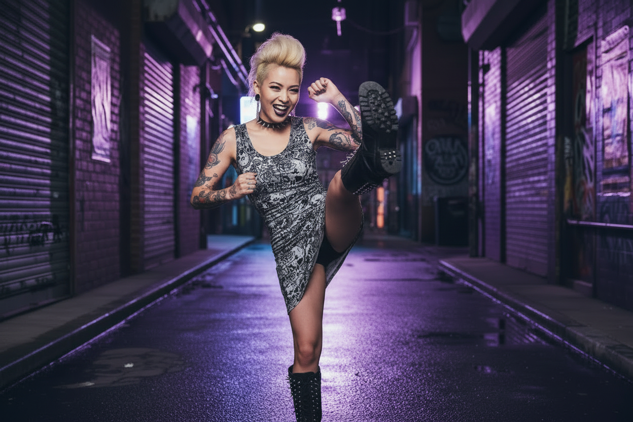 DARK URCHIN 'Skull Storm'. 'Metal' (Grey). Women’s Bodycon Dress. Choice of Sizes