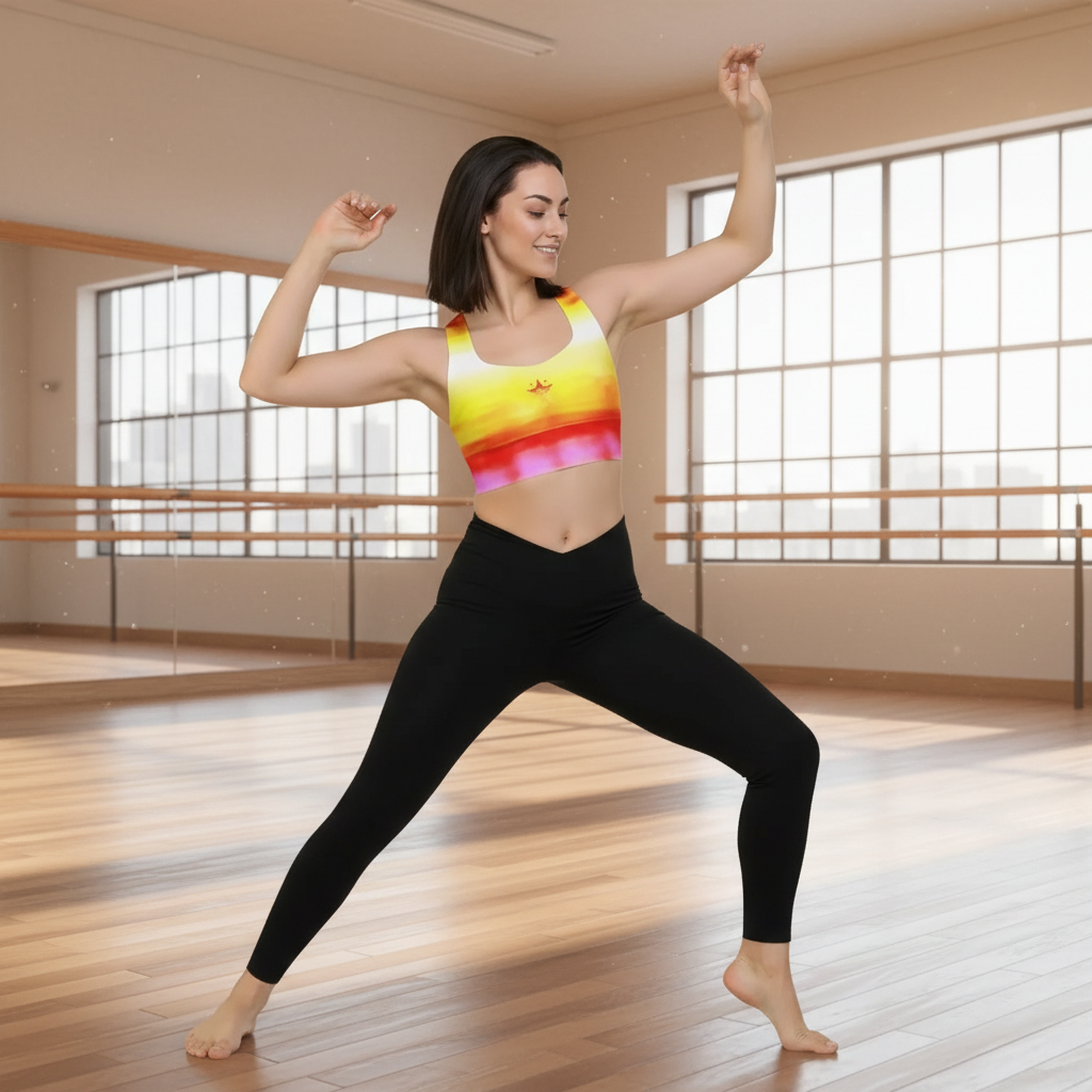 URCHIN Sports 'U Star' 'Sun Rise' Sports Bra. Choice of Sizes.