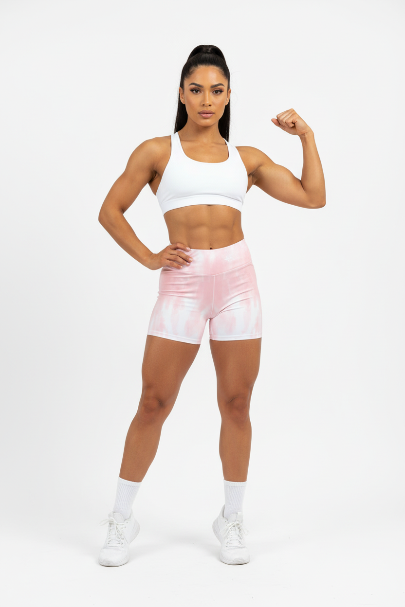 URCHIN Sports 'Pink Fade' Sports Shorts. Choice of Sizes.