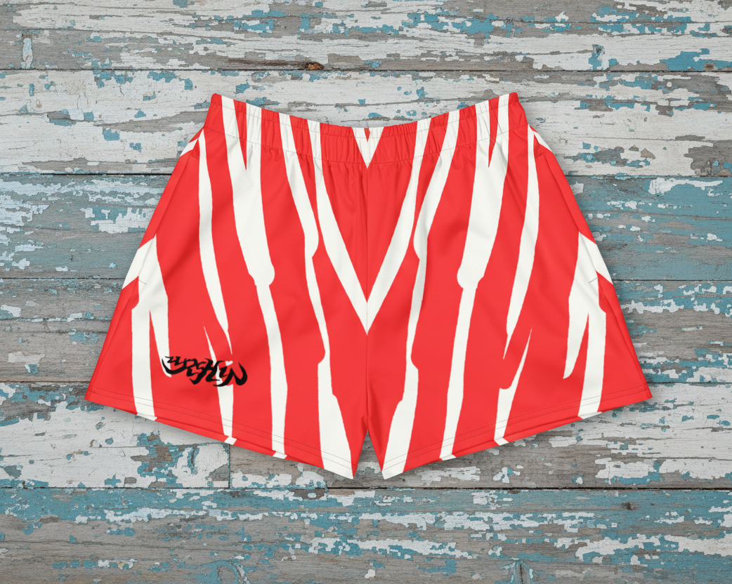 URCHIN 'RIP WAVE' 'Strawberry Ice' Unisex Athletic/Swim Shorts