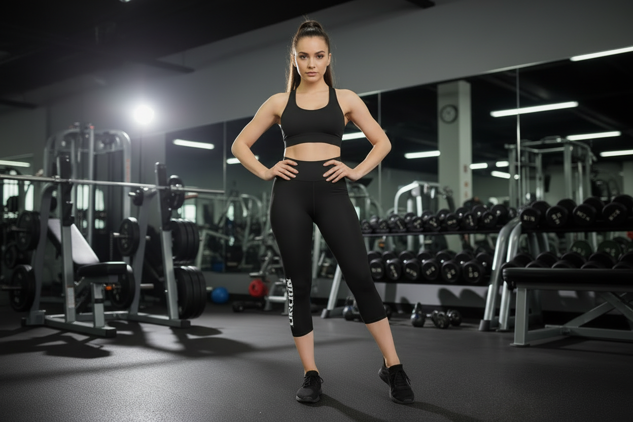 URCHIN- URBAN URCHIN Capri/Yoga Dance/Gym Leggings