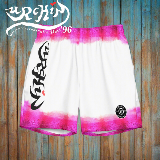 URCHIN Men's Swimwear. 'LAVA' Recycled Swim Board Shorts. Choice of Sizes.