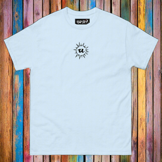 URCHIN Clothes 'U' URCHIN 2024 logo. Black. T Shirt. Choice of Colours. Unisex.