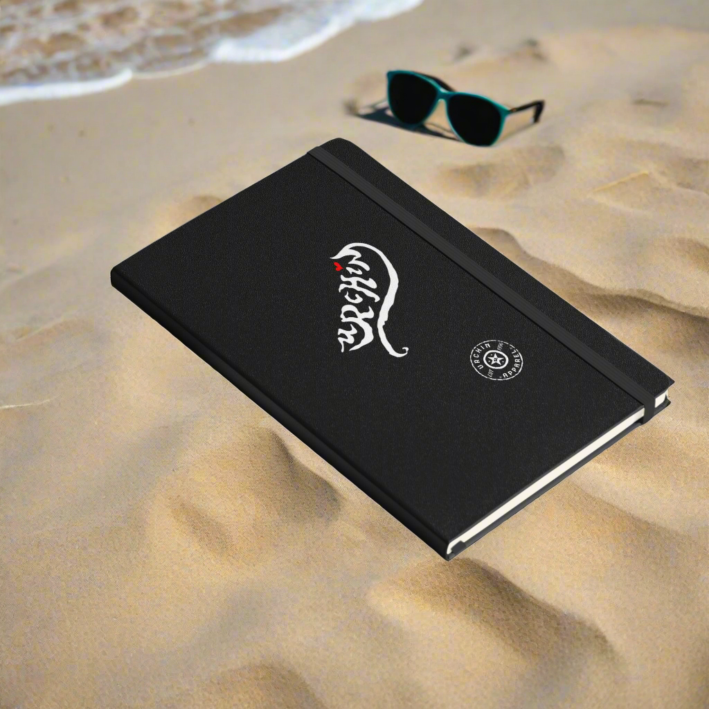 URCHIN Journal 'Urchin' & 'Urchin Apparel' Logo. Hardcover bound notebook. Choice of Colours.