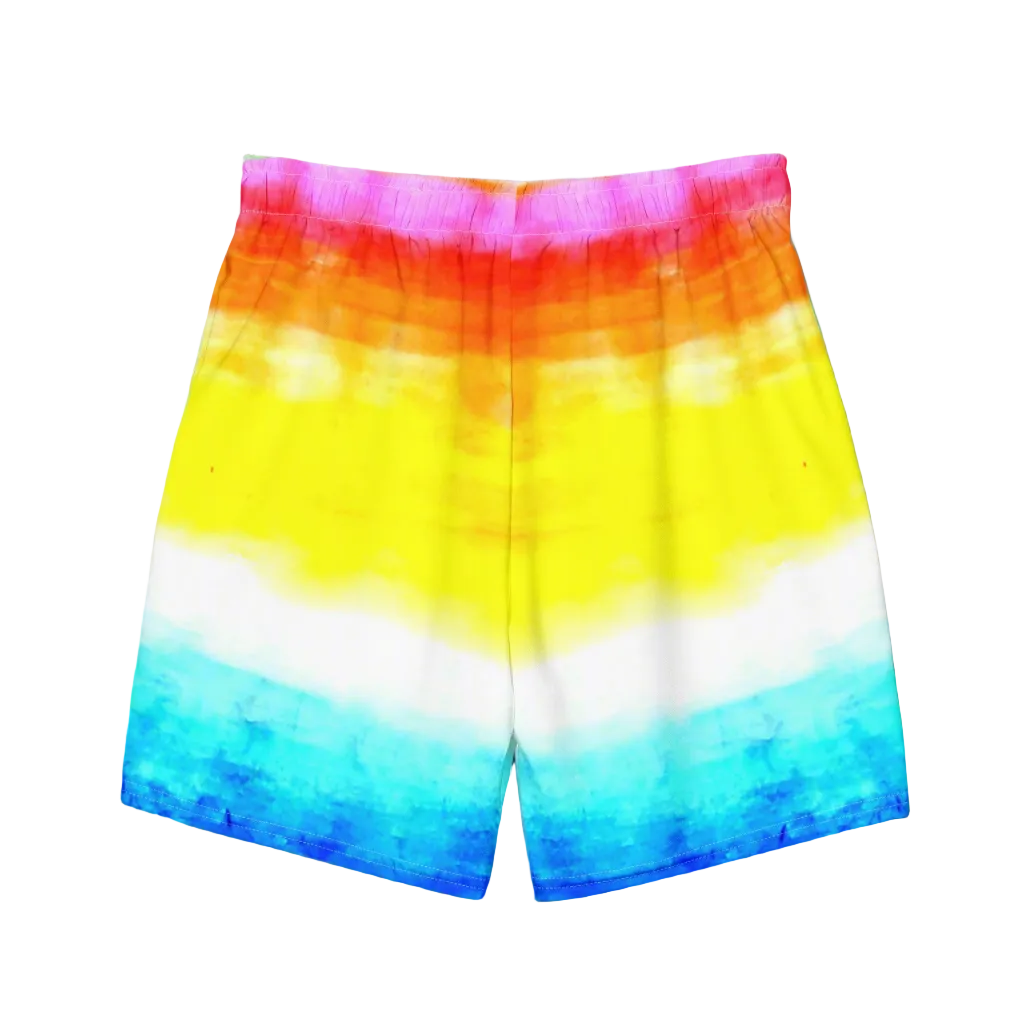 URCHIN 'SUNSET BEACH' Unisex Recycled Swim Board Shorts.