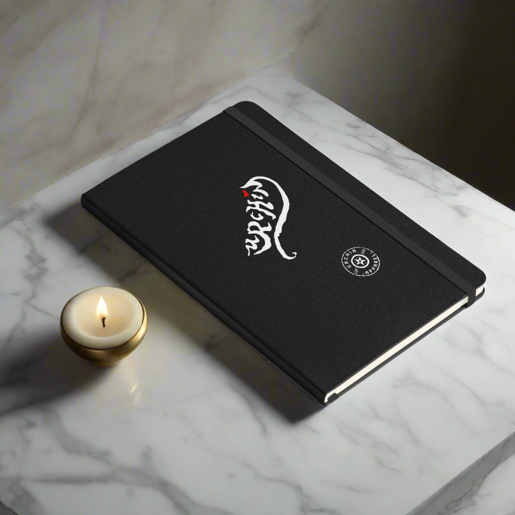 URCHIN Journal 'Urchin' & 'Urchin Apparel' Logo. Hardcover bound notebook. Choice of Colours.