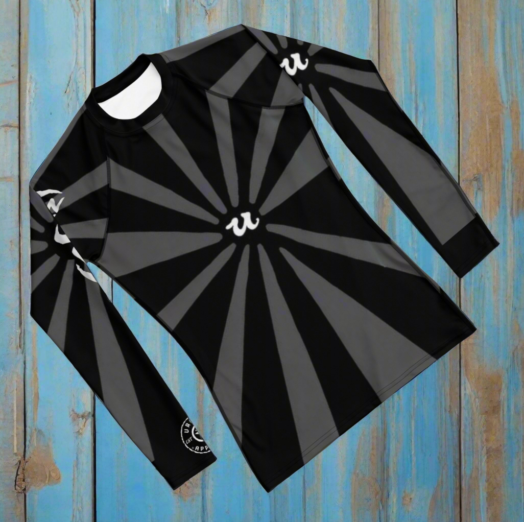 URCHIN Mens Swimwear. 'U RISE' Men's Rash Guard. Choice of Sizes.