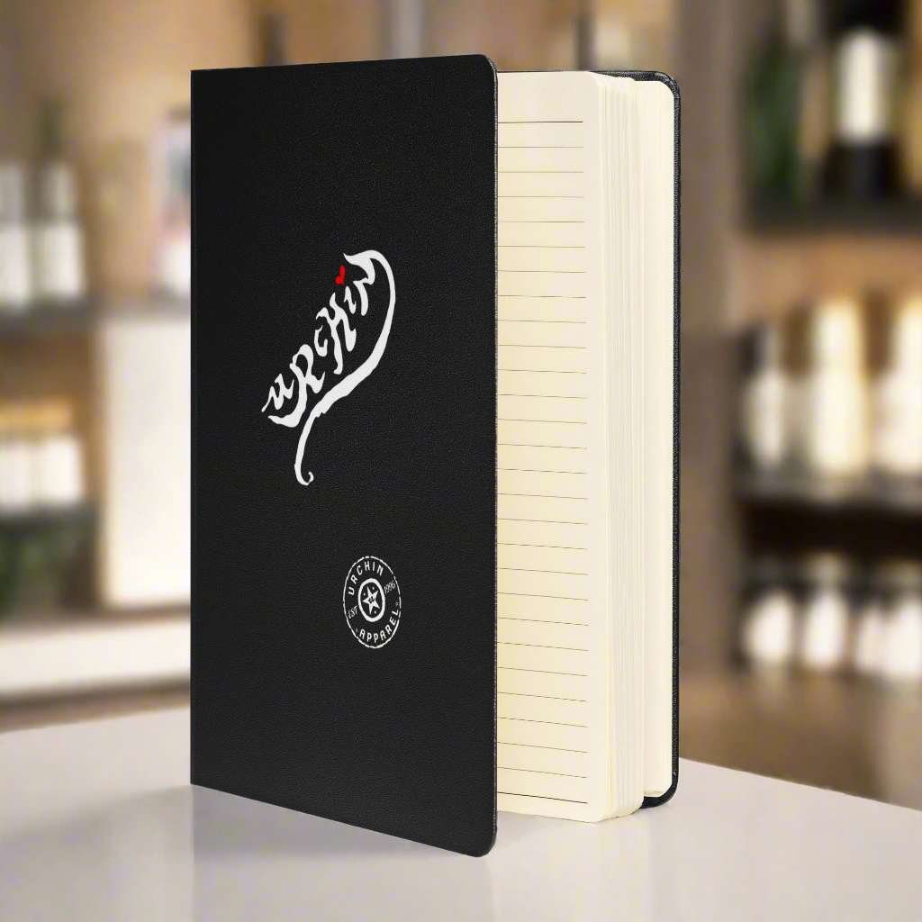 URCHIN Journal 'Urchin' & 'Urchin Apparel' Logo. Hardcover bound notebook. Choice of Colours.