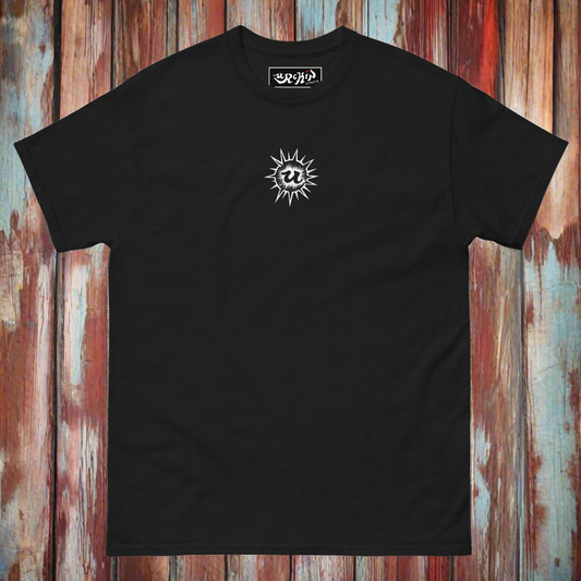 URCHIN Clothes-'U' Original Urchin 1996 White Logo. Cotton T Shirt. Choice of Colours. Unisex