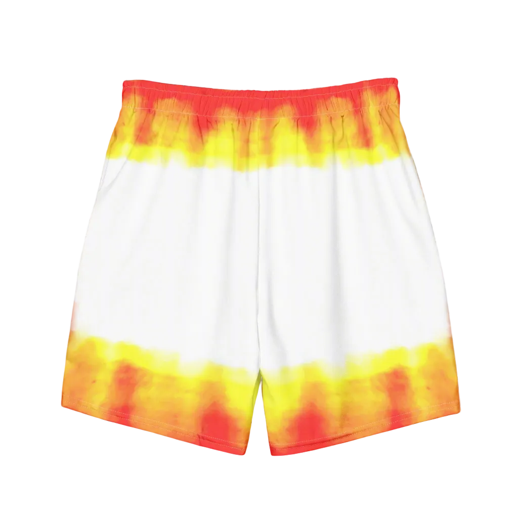 URCHIN 'FLAME' Unisex Recycled Swim Board Shorts.