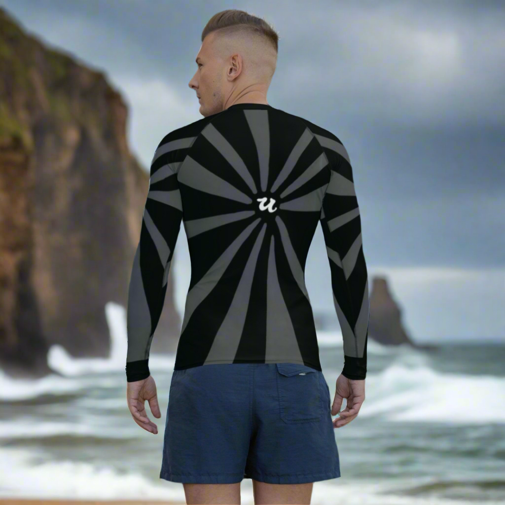 URCHIN Mens Swimwear. 'U RISE' Men's Rash Guard. Choice of Sizes.