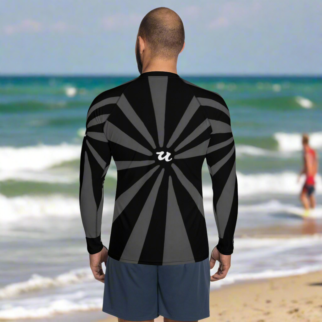 URCHIN Mens Swimwear. 'U RISE' Men's Rash Guard. Choice of Sizes.