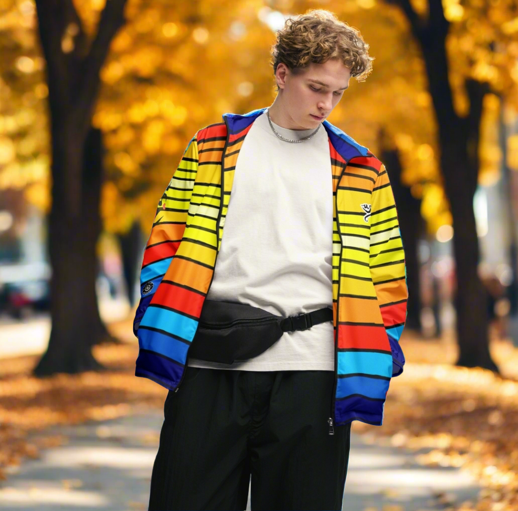 URCHIN Clothes & Sportswear 'SUNRISE' Mens/Unisex Windbreaker. Choice of Trim & Sizes.