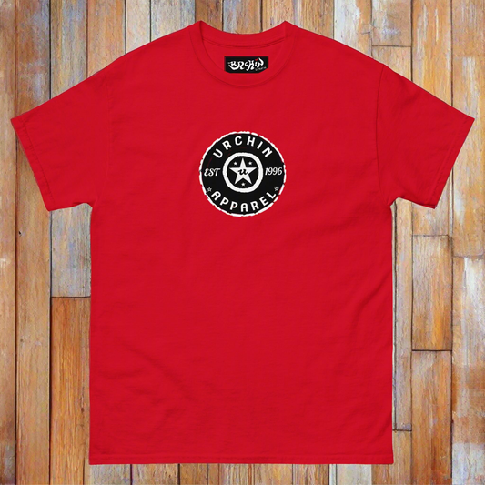 URCHIN Clothes 'Urchin Apparel U Star' B &W Logo. Choice of Colours. Unisex.