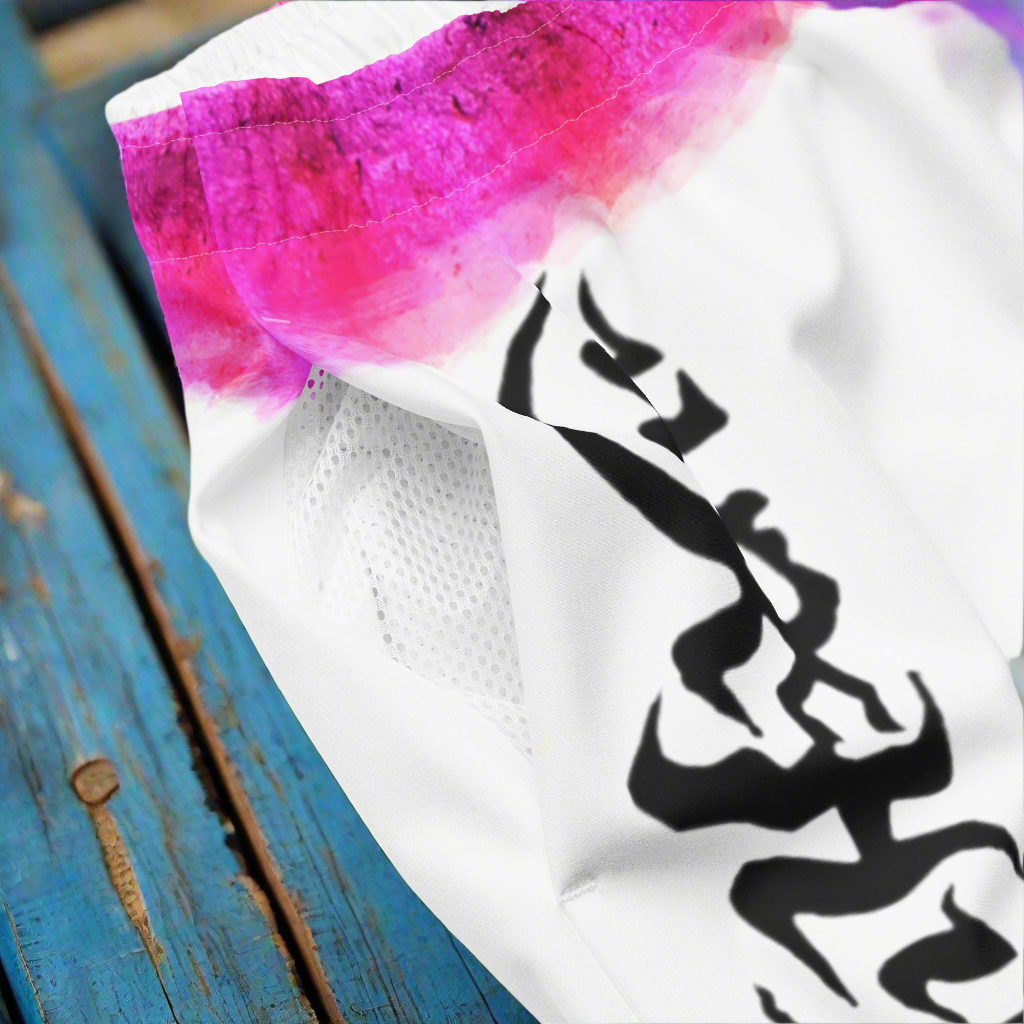 URCHIN Men's Swimwear. 'LAVA' Recycled Swim Board Shorts. Choice of Sizes.