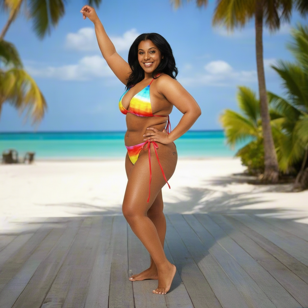 URCHIN Clothes & Swimwear. 'SUNRISE BEACH' recycled string bikini. Choice of Sizes.