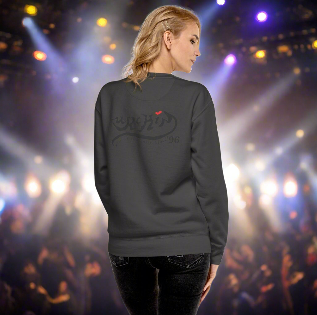 URCHIN Clothes 'U STAR' Black Logo. Premium Cotton Sweatshirt. Choice of Colours. Unisex.