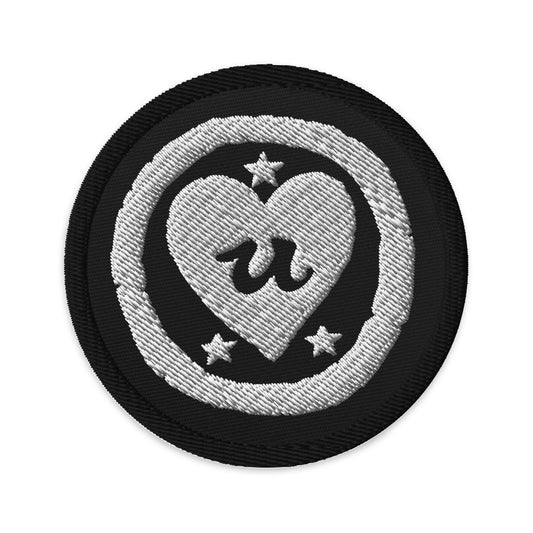URCHIN Patch -'LOVE U' Logo. Embroidered patch.