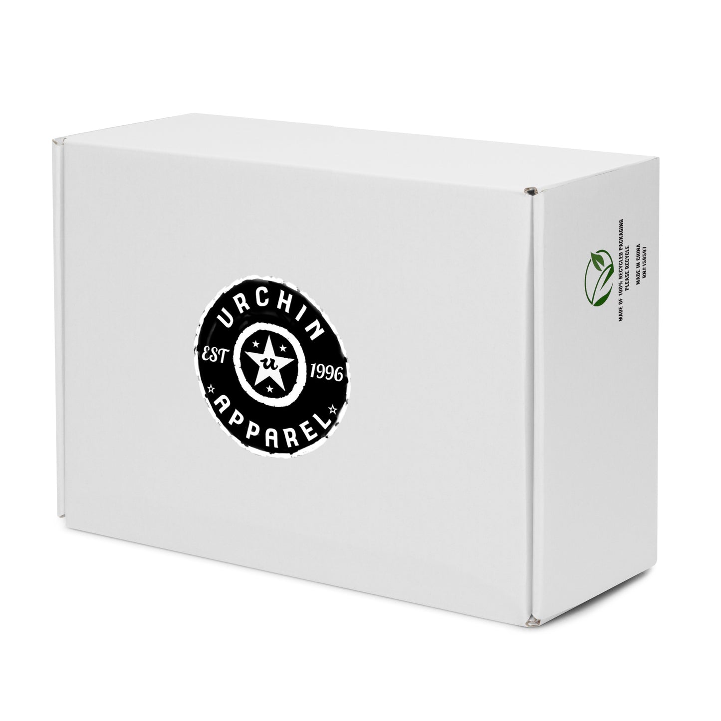 URCHIN Footwear 'NO 1 UNIQUE'. Mens high tops. Black or White Detailing Option. Choice of Sizes.