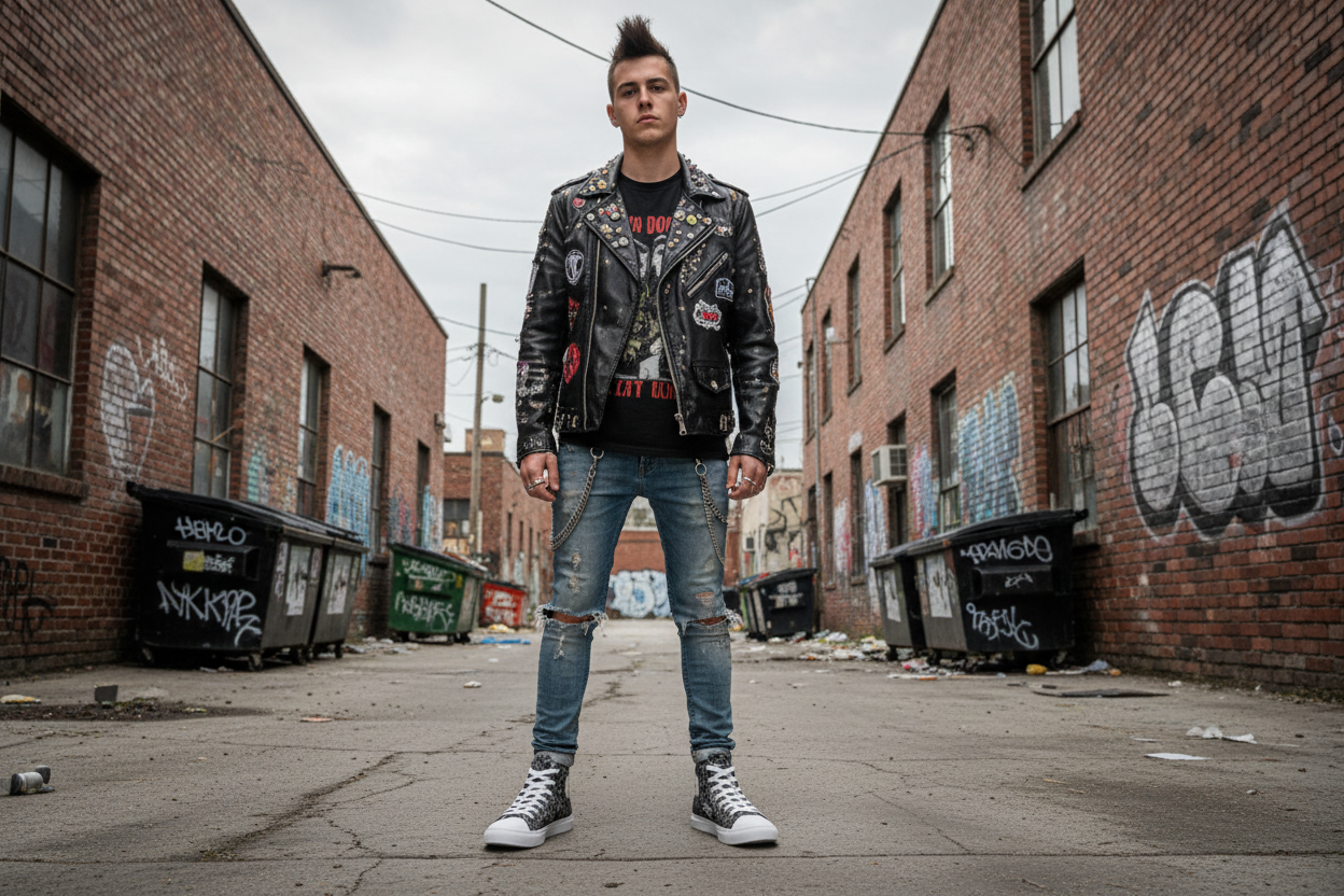 DARK URCHIN 'Skull Storm'. Black. Mens lace-up Hi Top Sneaker. Choice of Sizes.