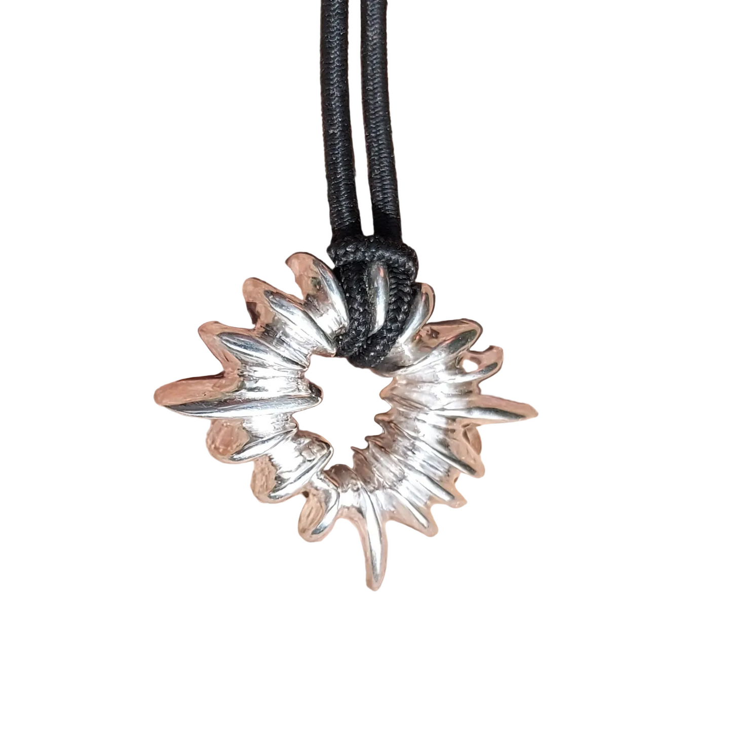 URCHIN Jewellery -'Urchin' Pendant. Solid Silver, Hallmarked. Hand-made in UK.