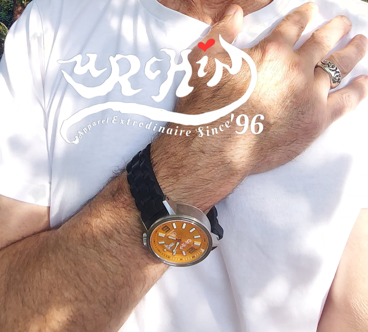 URCHIN Jewellery - 'Skinny' Urchin Logo Ring. Hallmarked. Handmade in the UK. Choice of Custom Sizes available.