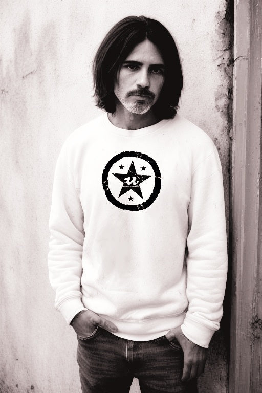 URCHIN Clothes 'U STAR' Black Logo. Premium Cotton Sweatshirt. Choice of Colours. Unisex.