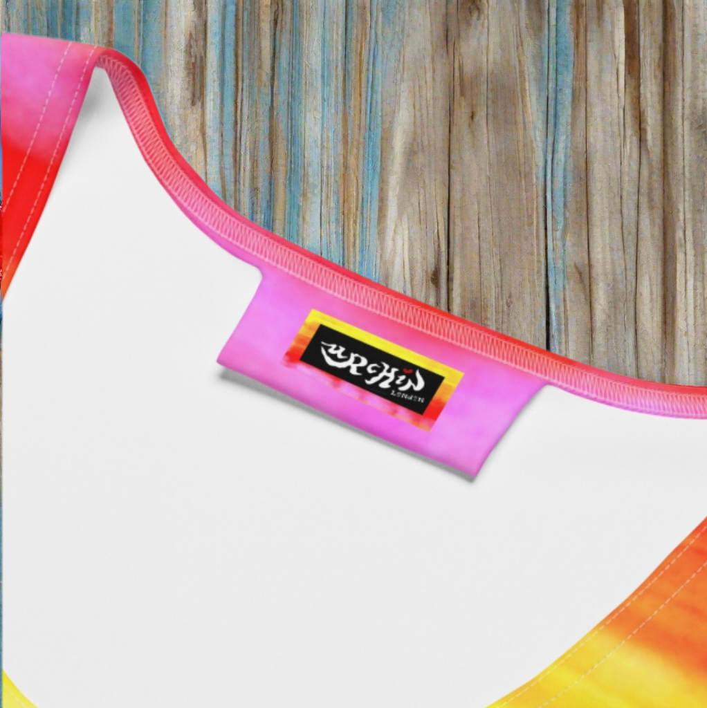 URCHIN Clothes & Swimwear. 'SUNSET BEACH' Womens Tank Top. Choice of Sizes.