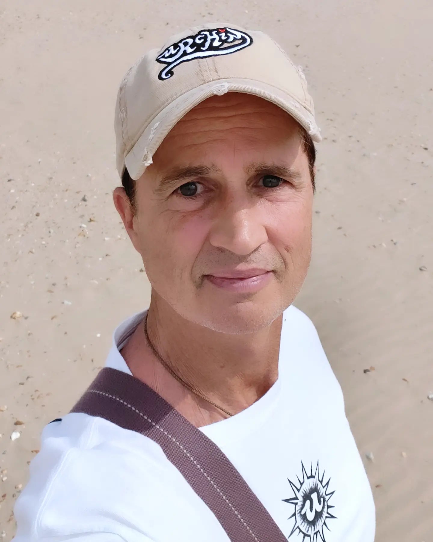 URCHIN Hats 'Urchin' Logo. Baseball Cap. White on Black Logo. Lightly Distressed. Embroidered front and side Design. Choice of Colours. Unisex.