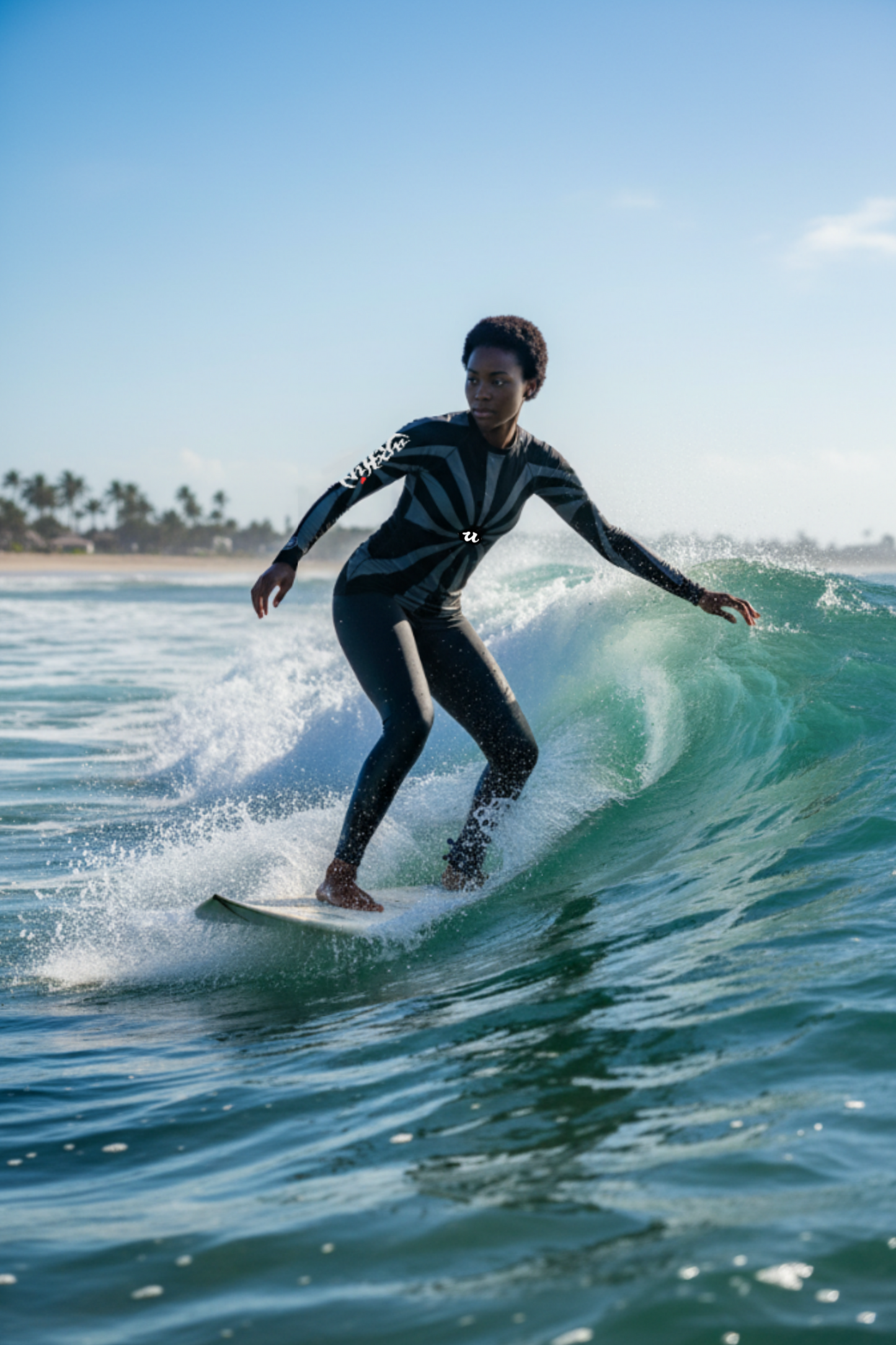 URCHIN-'U RISE' Women's Rash Guard. Choice of Sizes.