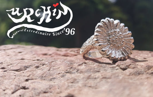 URCHIN Jewellery - 'Daisy' Ring. Hallmarked & Handmade in the UK. Choice of Custom Sizes available.