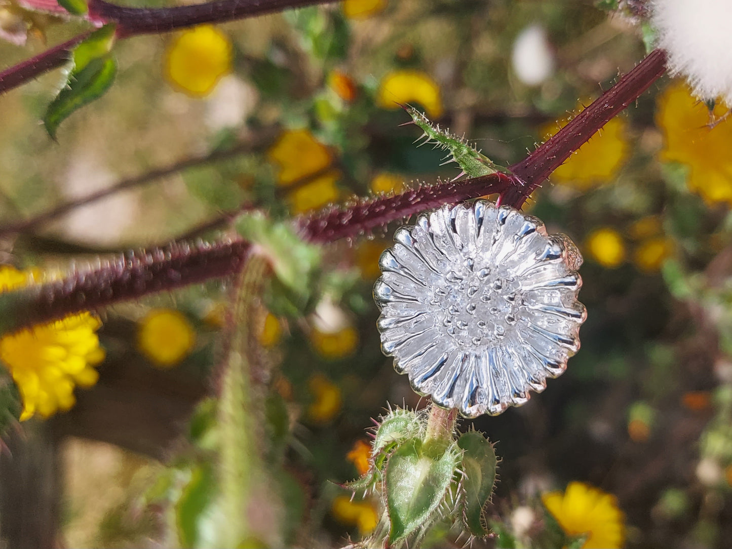 URCHIN Jewellery - 'Daisy' Ring. Hallmarked & Handmade in the UK. Choice of Custom Sizes available.