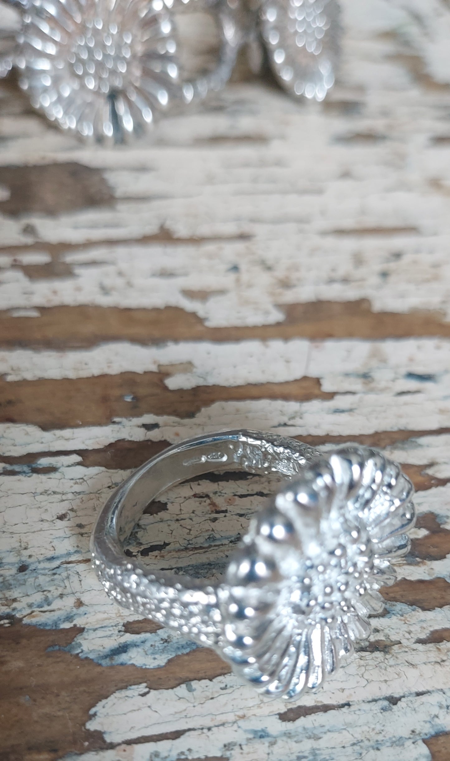 URCHIN Jewellery - 'Daisy' Ring. Hallmarked & Handmade in the UK. Choice of Custom Sizes available.