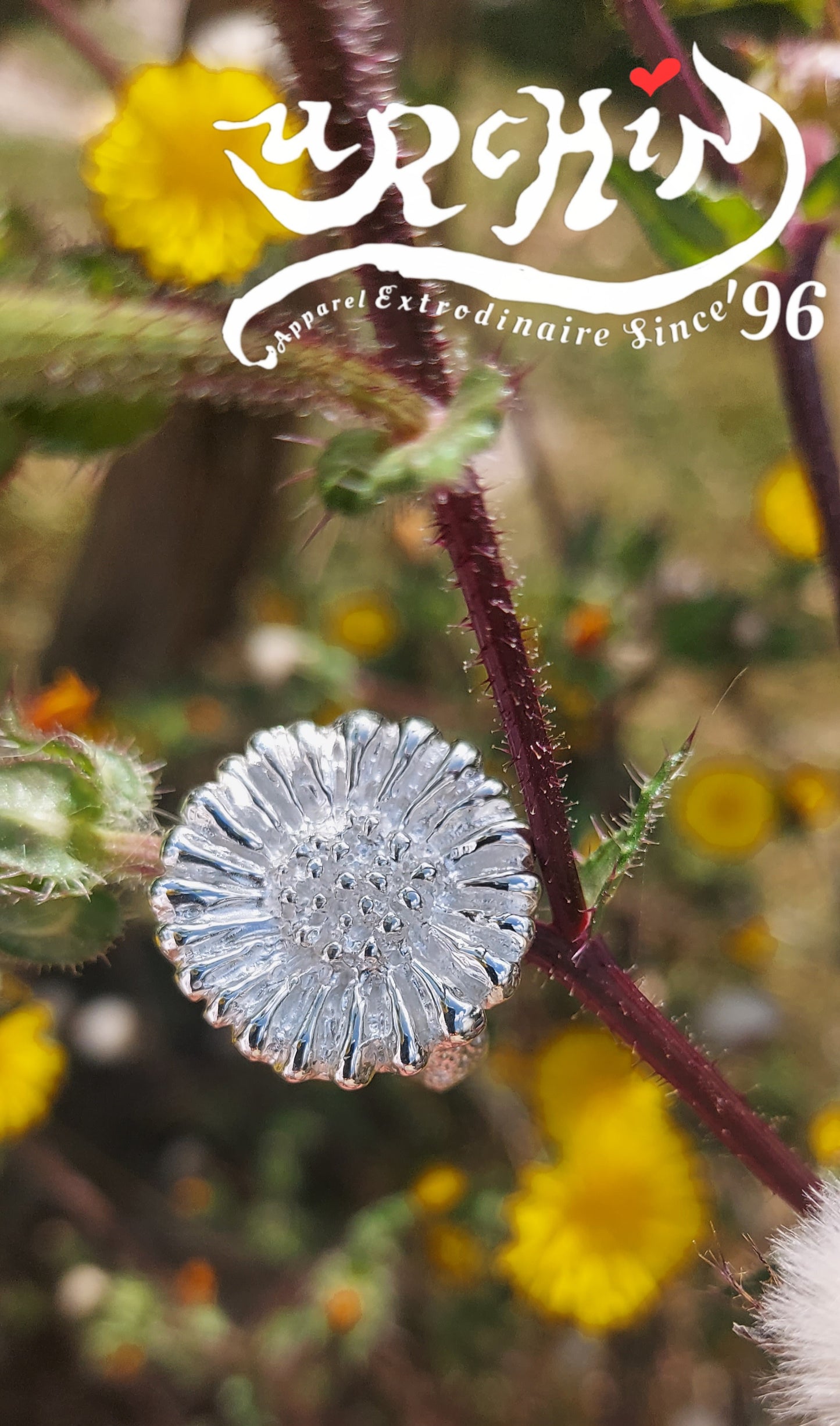 URCHIN Jewellery - 'Daisy' Ring. Hallmarked & Handmade in the UK. Choice of Custom Sizes available.