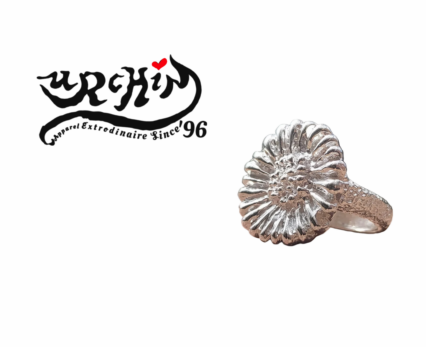URCHIN Jewellery - 'Daisy' Ring. Hallmarked & Handmade in the UK. Choice of Custom Sizes available.