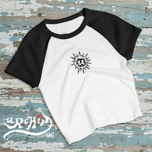 Women’s micro rib raglan baby tee