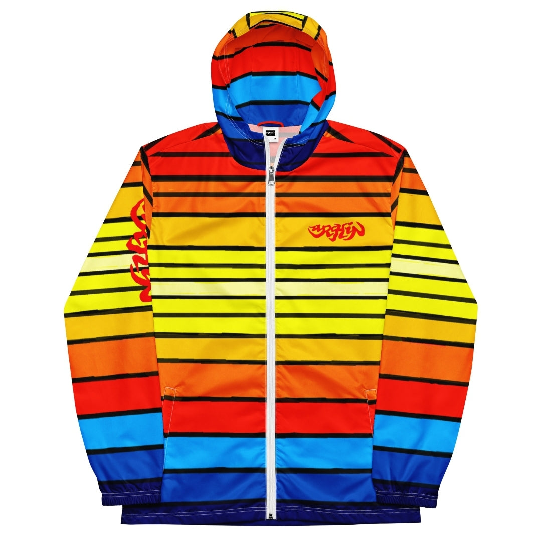 URCHIN 'SURF SUNRISE' Mens windbreaker.