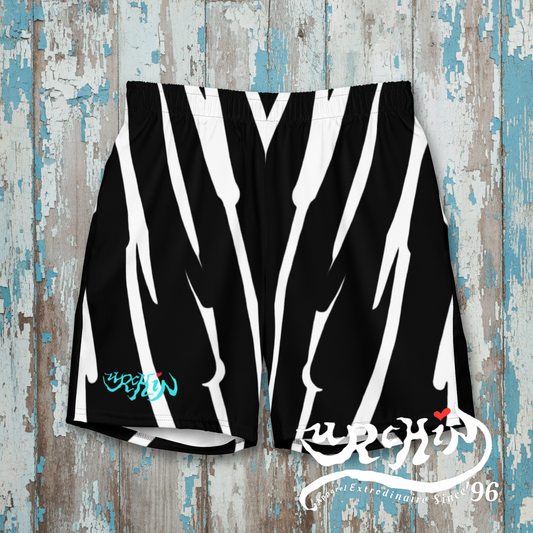 URCHIN RIP WAVE 'DEEP SEA' Unisex Premium Recycled Swim Trunks.